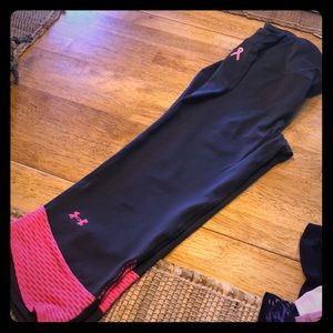 New grey leggings (breast cancer)